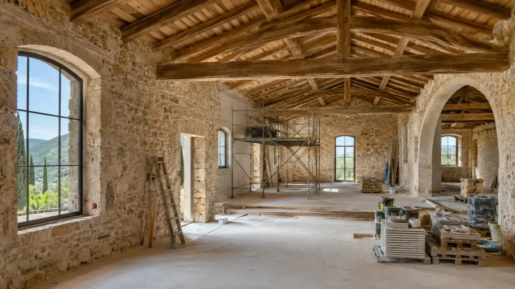 Quanto costa ristrutturare un casale toscano in cantiere